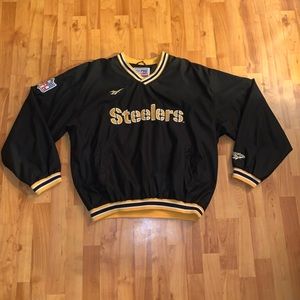 Vintage Steelers Reebok Proline Pullover Jacket